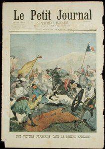 Une victoire française en Afrique centrale, de Le Petit Journal, 26 janvier 1902 - French School